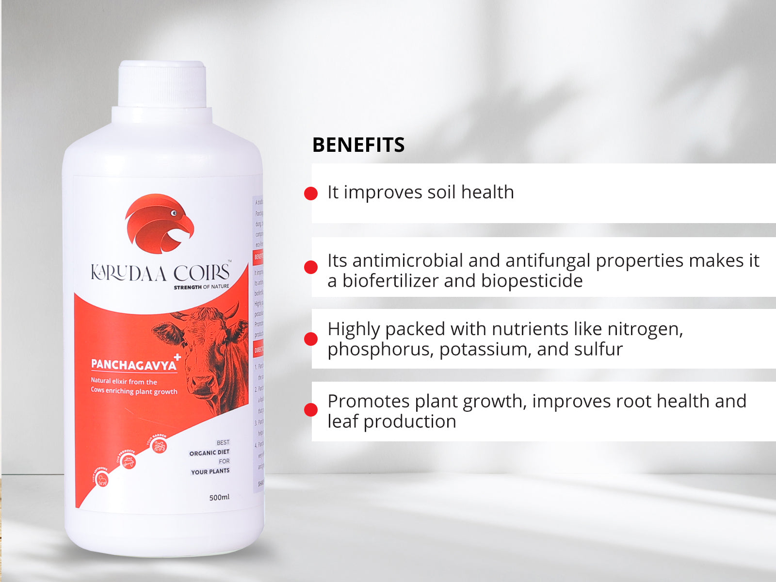 Panchagavya Plus plant care tonics